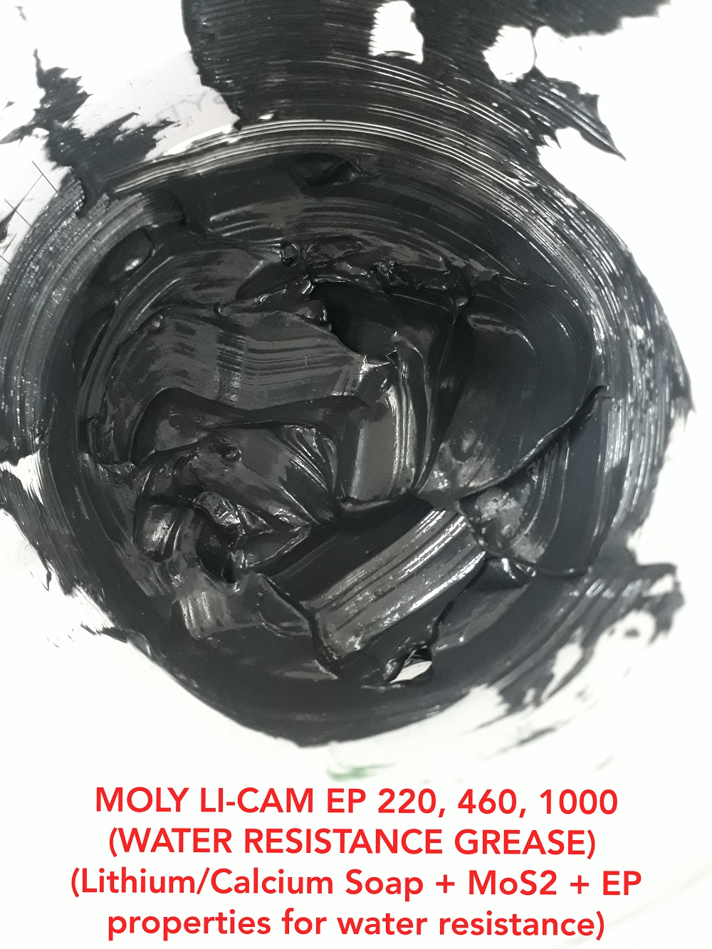 MOLY LI-CAM EP 220, 460 HD, 680 HD, 1000 HD (Water Resistance Grease)